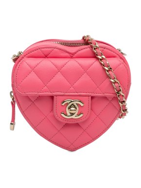 Chanel Mini CC in Love Heart Crossbody Bag
