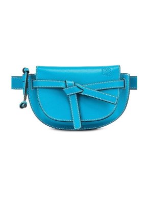 Loewe Peacock Blue Mini Gate Belt Bag