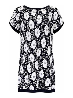 Chanel Paris/Singapore Camellia Pattern Dress