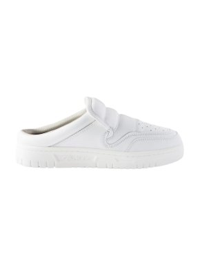Acne Leather Backless Sneakers