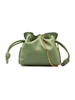 Loewe Rosemary Nano Flamenco Knot Clutch