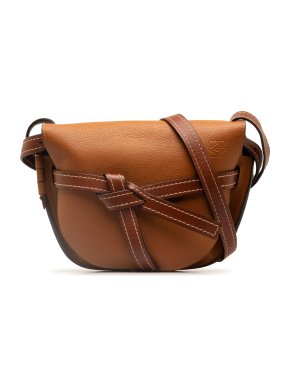 Loewe Tan Small Gate Crossbody Bag