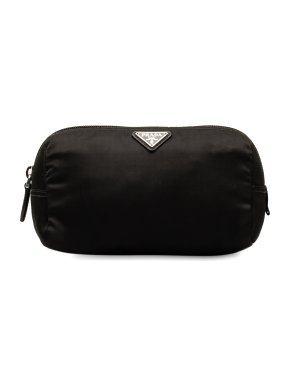 Prada Black Tessuto Pouch