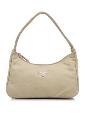 Prada Beige Tessuto Re-Edition 2000 Shoulder Bag