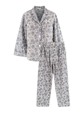 Eres Blue Coquelicot Print Pyjamas