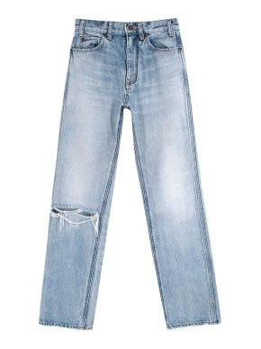 Celine Blue One Knee Rip Lightwash Jeans