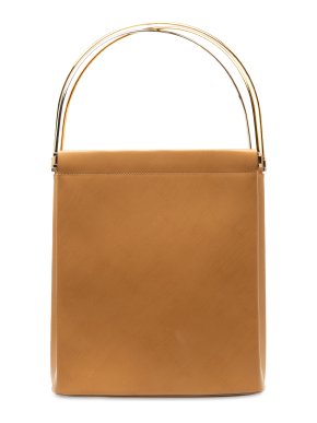Cartier Caramel Leather Trinity Handbag