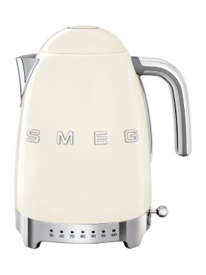 Smeg Cream '50s Style Variable Temperature Control Kettle