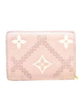 Louis Vuitton Bicolor Monogram Empreinte Broderie Clea Small Wallet
