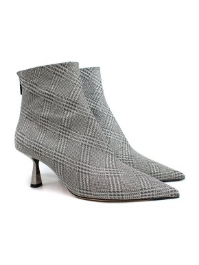 Jimmy Choo Silver Kix 65 Boots