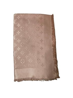 Louis Vuitton Pink Chale XXL Shawl