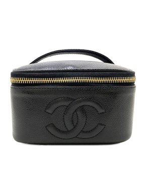 Chanel CC Caviar Vanity Case