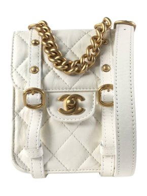 Chanel Mini Quilted Calfskin City School Flap Bag