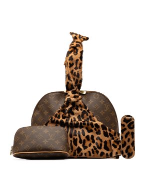 Louis Vuitton Azzedine Alaia Monogram Leopard Alma