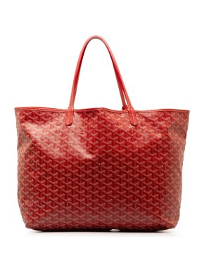 Goyard Red Goyardine Saint Louis GM