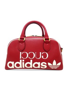 Gucci x Adidas Leather Mini Duffle Bag