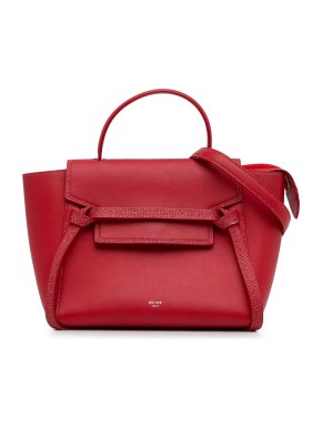 Celine Red Mini Belt Bag