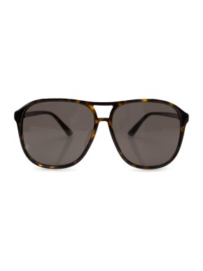 Gucci Tortoise Shell Aviator Sunglasses