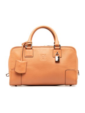 Loewe Coral Leather Amazona 28 Bag