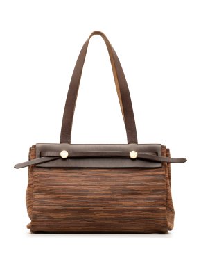 Hermes Brown Vibrato Herbag Cabas PM