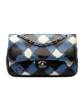 Chanel Watercolour Medium Classic Airline Double Flap Bag