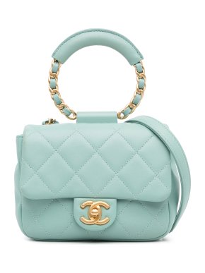 Chanel Mini Lambskin In The Loop Flap Bag