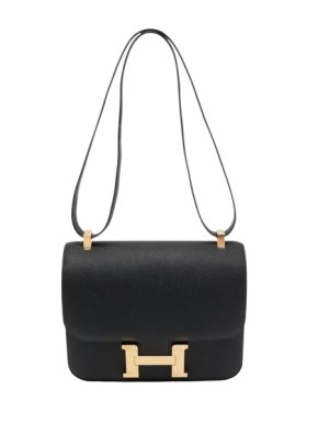 Hermes Constance 24 in Black Epsom Leather with Gold Hardware