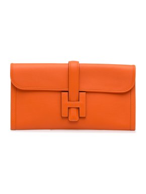 Hermes Jige Elan 29 in Feu Swift Leather