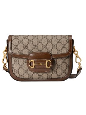 Gucci GG Supreme Horsebit 1955 Shoulder Bag