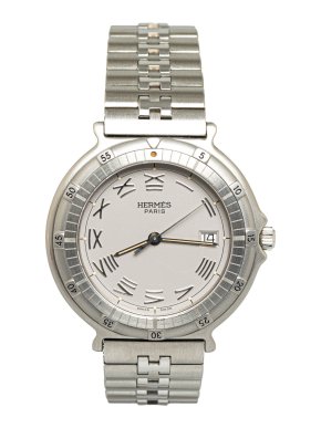 Hermes Quartz Stainless Steel Captain Nemo Watch