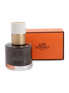Hermes Silver Metallic Nail Polish