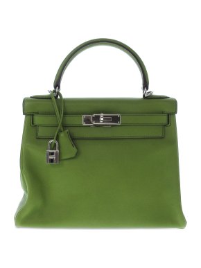 Hermes Green Swift Kelly II Retourne 28