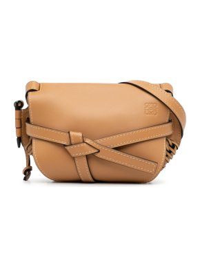 Loewe Tan Small Gate Crossbody Bag