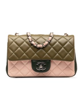 Chanel Tricolour Mini Rectangular Flap Bag