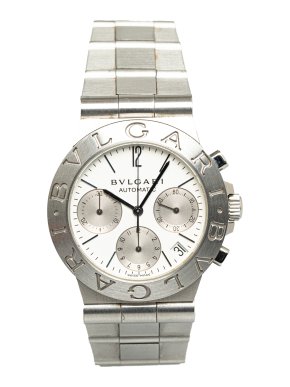 Bvlgari Automatic Stainless Steel Diagono Watch