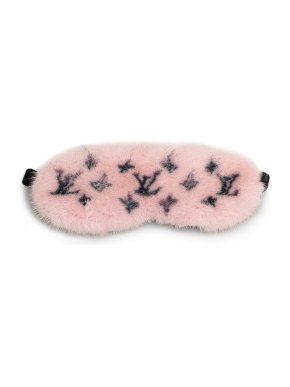 Louis Vuitton Pink Mink Monogram Eye Mask