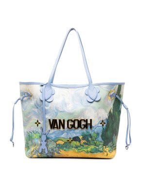 Louis Vuitton Neverfull MM x Jeff Koons Masters Collection Van Gogh