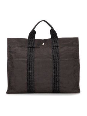 Hermes Grey Herline MM Tote Bag