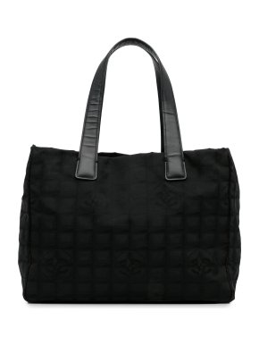 Chanel Black New Travel Line Tote Bag