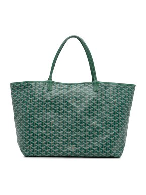 Goyard Green Goyardine Saint Louis GM Tote Bag
