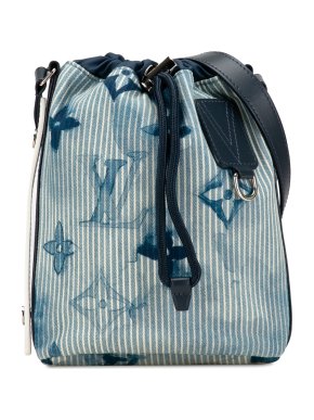 Louis Vuitton Denim Monogram Watercolor Sac Marin BB