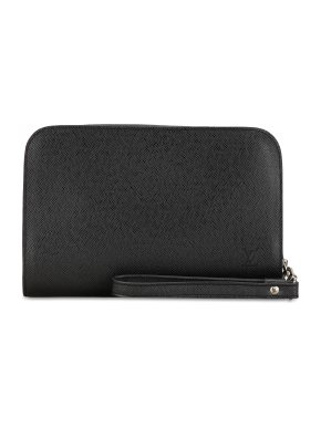 Louis Vuitton Black Taiga Baikal Pouch