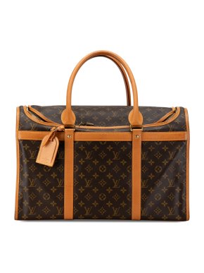 Louis Vuitton Monogram Sac Chien Pet Carrier 50