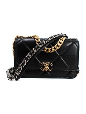 Chanel Black 19 Wallet on Chain