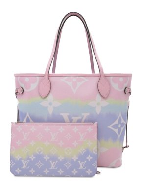 Louis Vuitton Monogram Giant Escale Pastel Neverfull MM Tote Bag