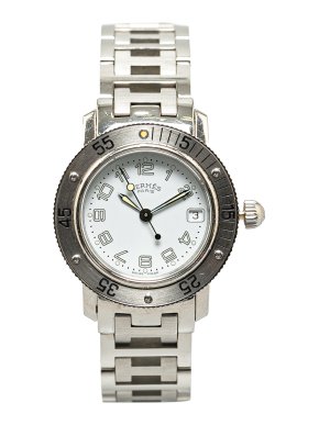 Hermes Quartz Stainless Steel Clipper Diver Watch
