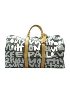 Louis Vuitton LV x Stephen Sprouse Monogram Graffiti Keepall 50