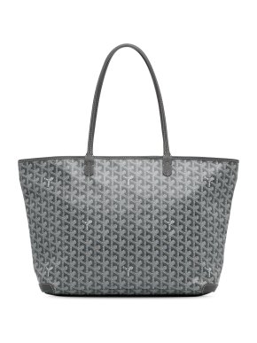 Goyard Grey Goyardine Artois GM Tote Bag