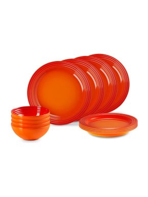 Le Creuset 12 Piece Dinnerware Set