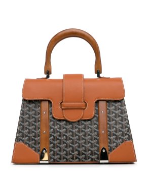 Goyard Brown Goyardine Saigon MM